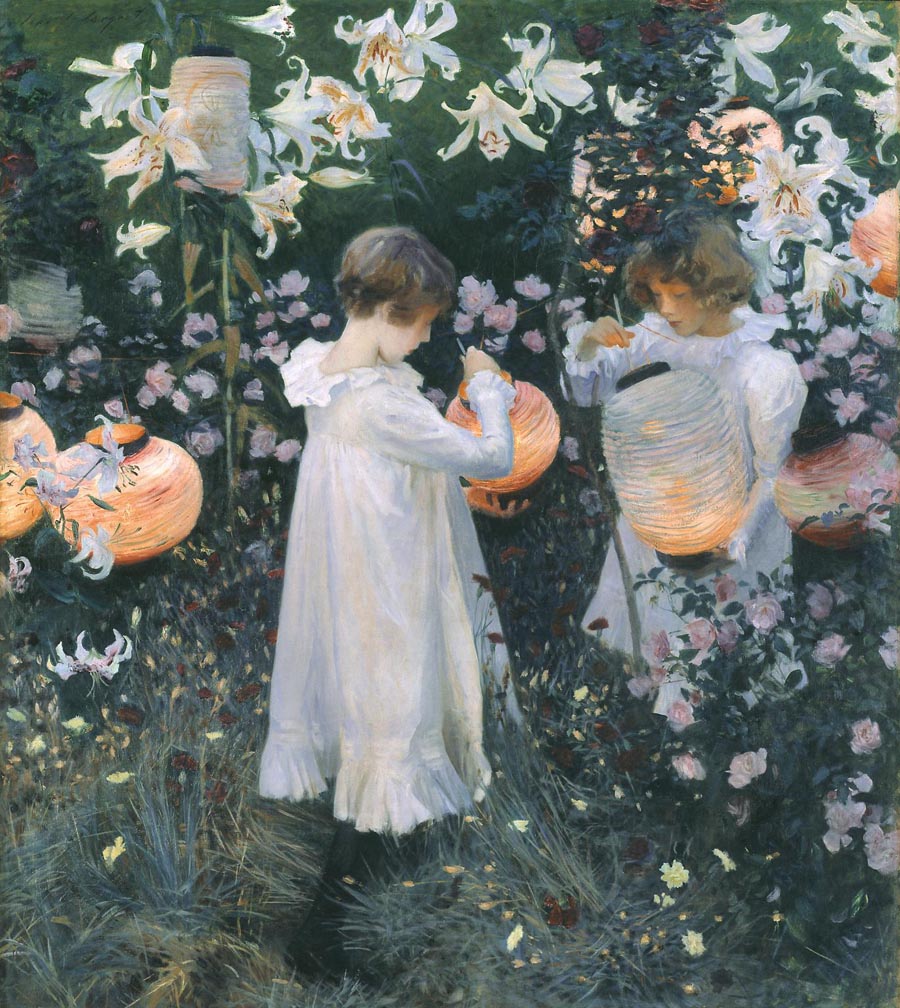 John Singer Sergeant Lily Rose painting